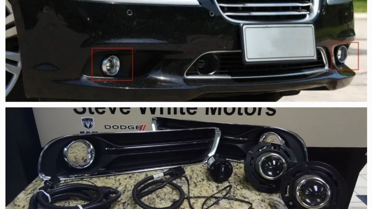 WIRING UP MY FOG LIGHTS OEM FACTORY STYLE ON MY 2014 CHRYSLER 300
