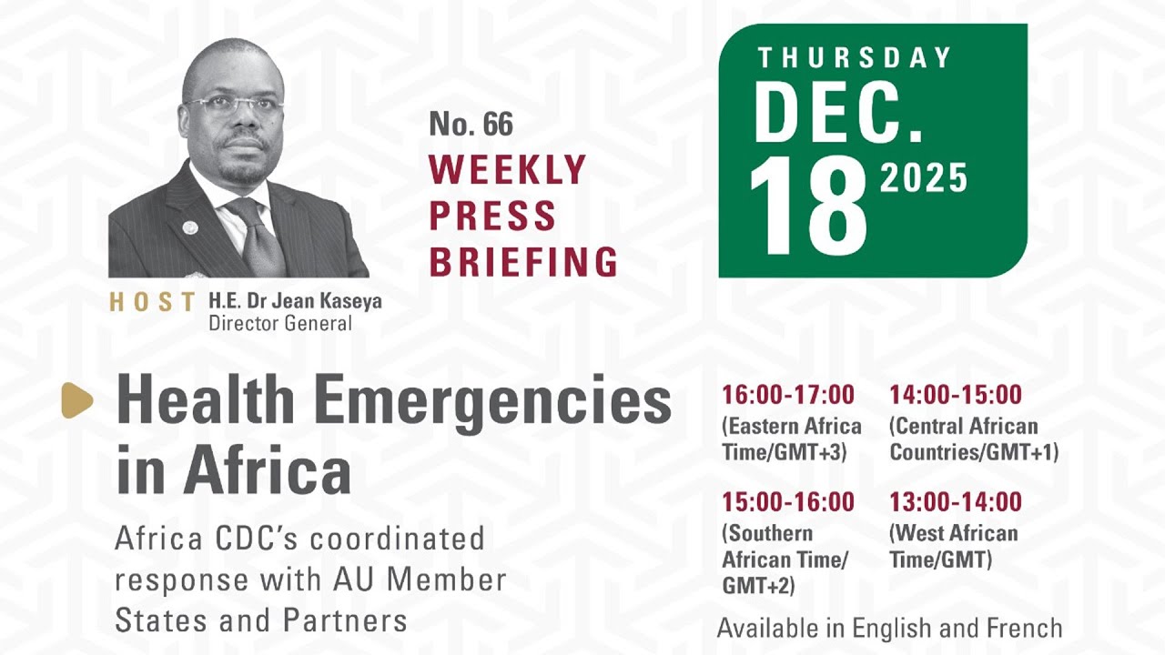 Special Briefing on Mpox and other health Emergencies || Dec. 18, 2025