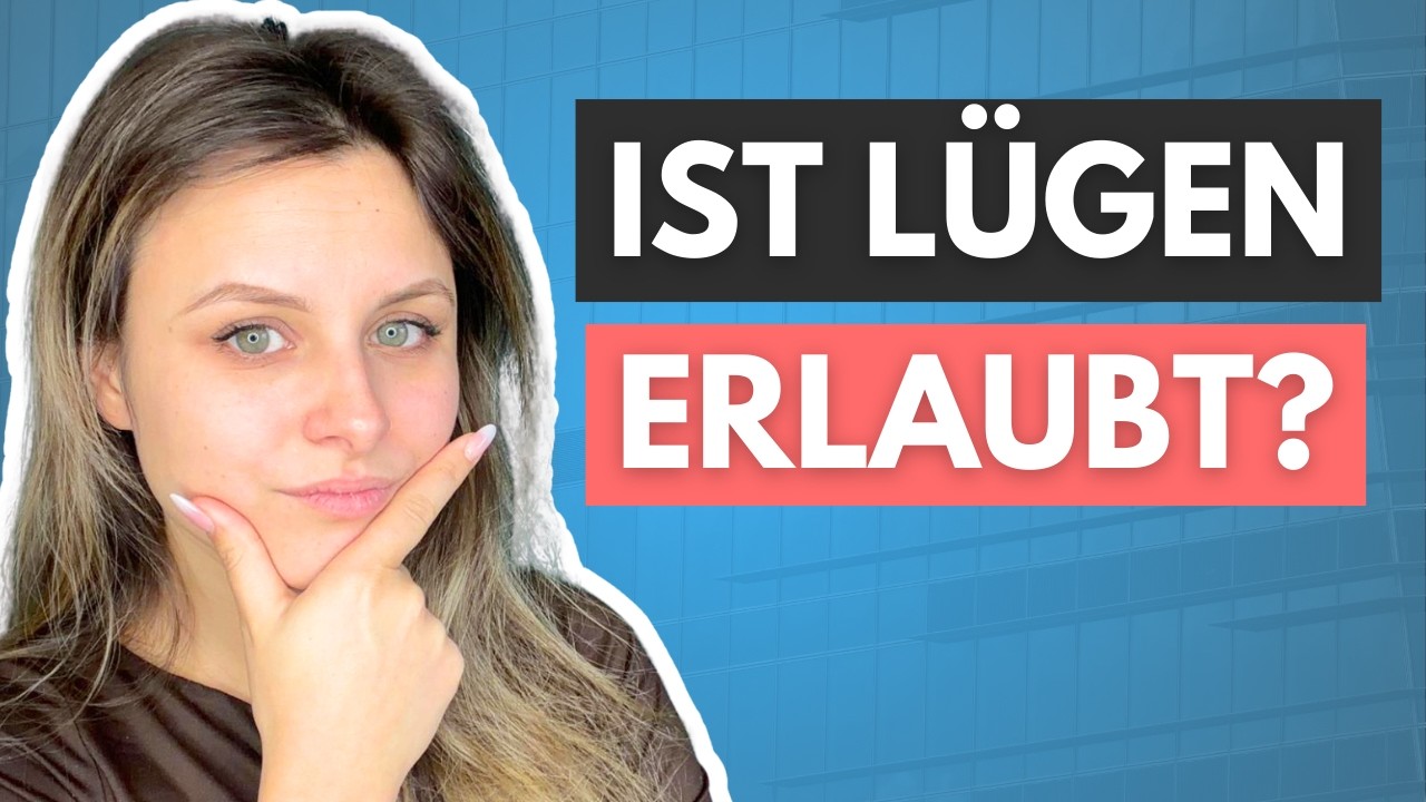 Lügen im Bewerbungsgespräch - Darf man das wirklich?