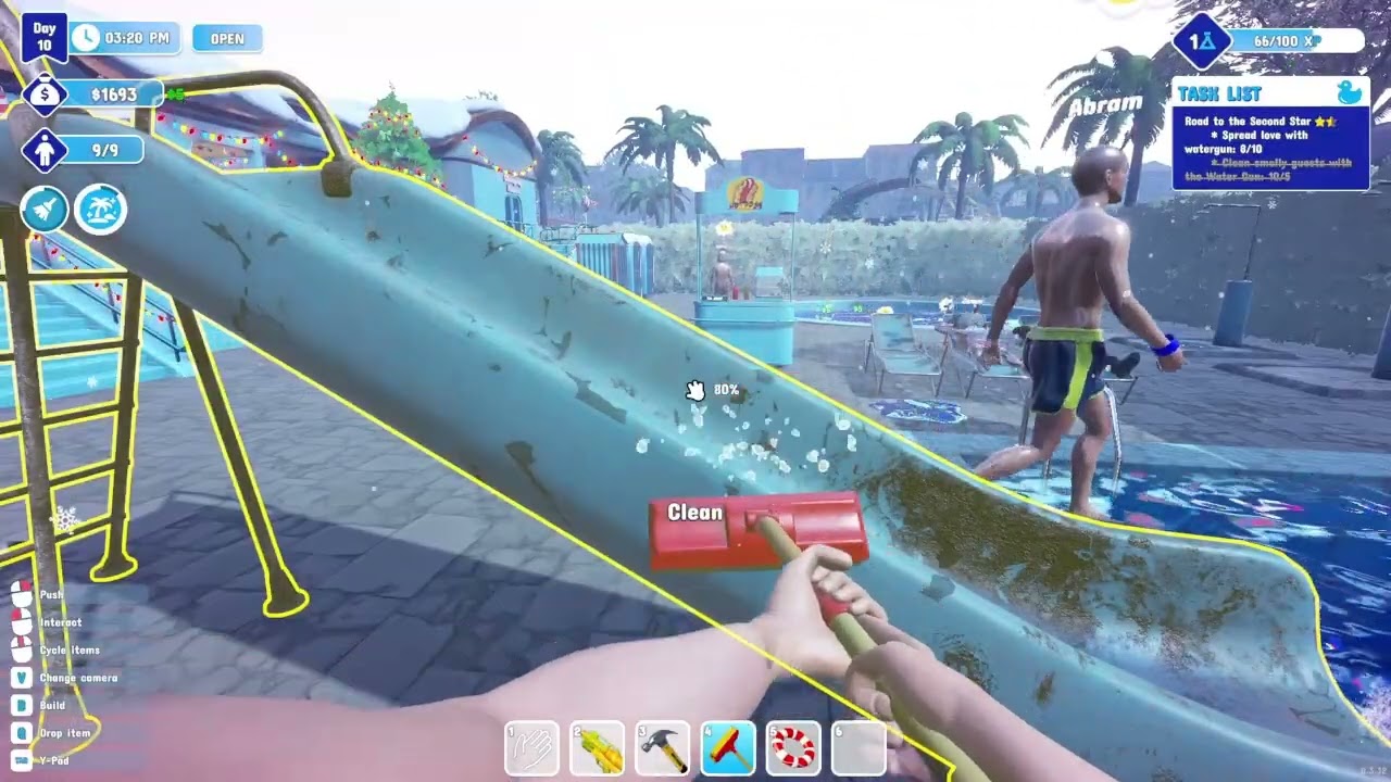 Let's Play Waterpark Simulator Part 6 #waterparksimulator #letsplay #gameplay #gaming
