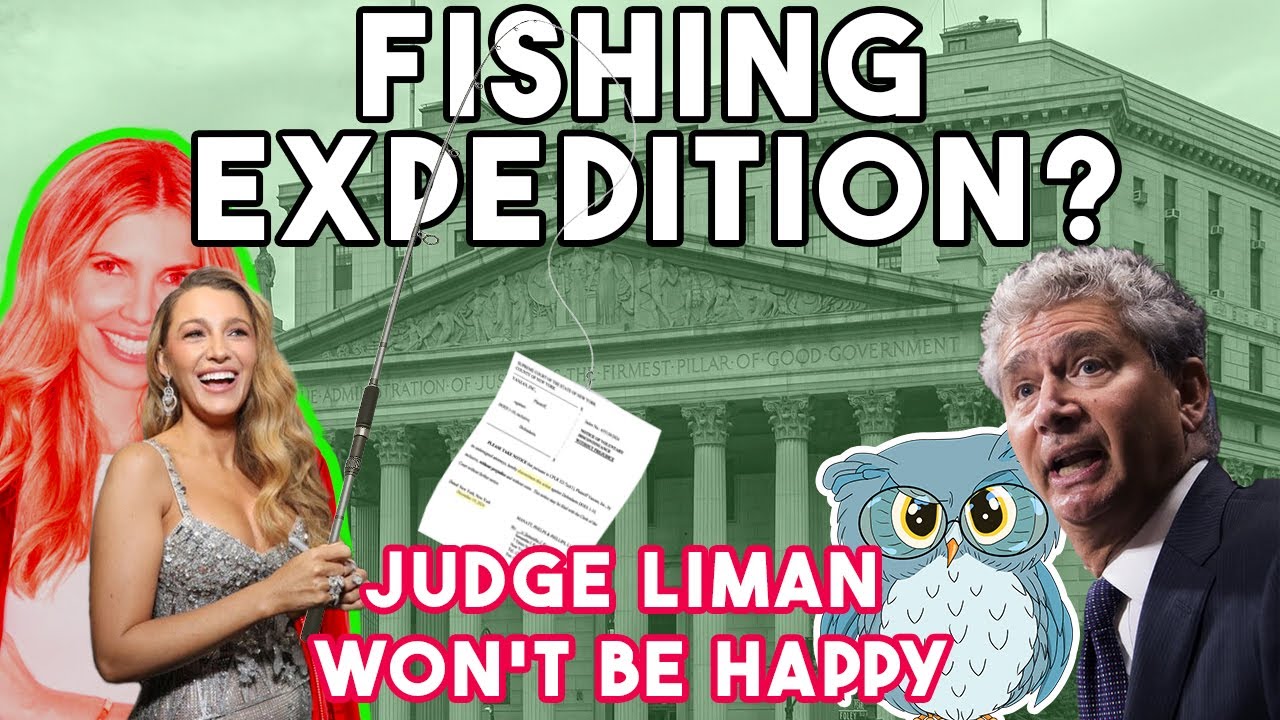 The VANZAN subpoena is as broad as Lively's was!