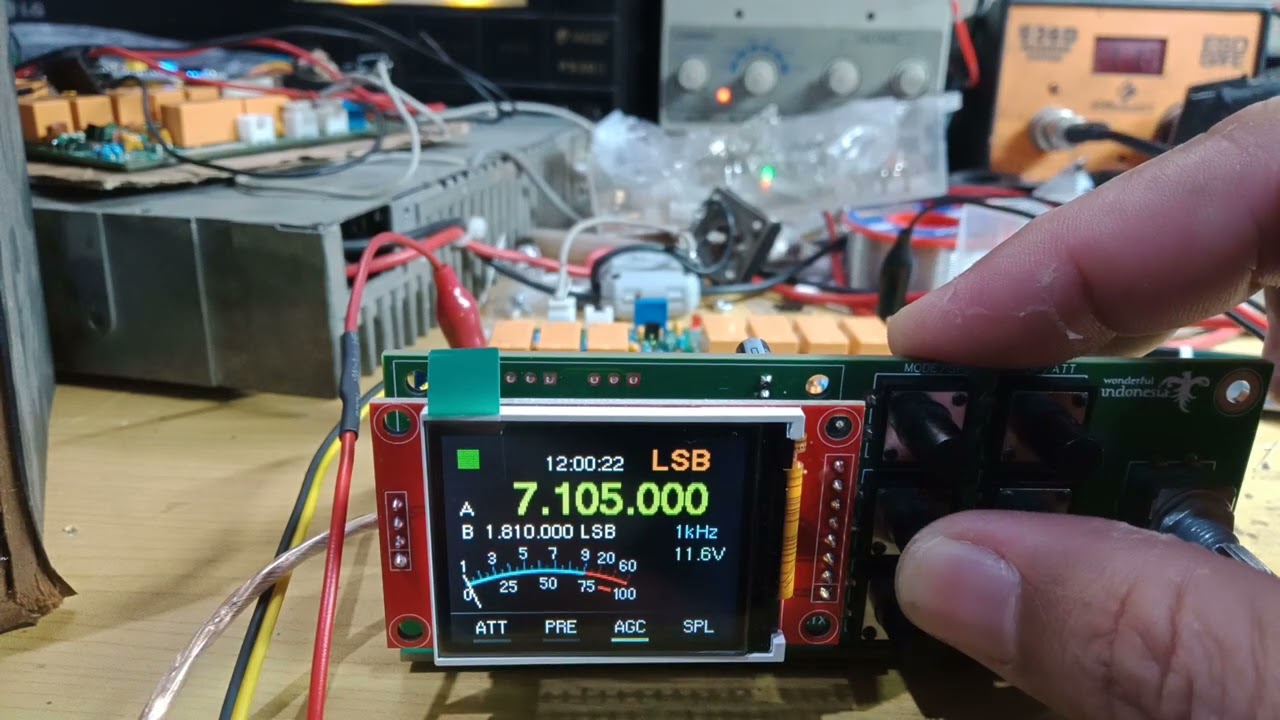 Allband Bitx setting dds vfo