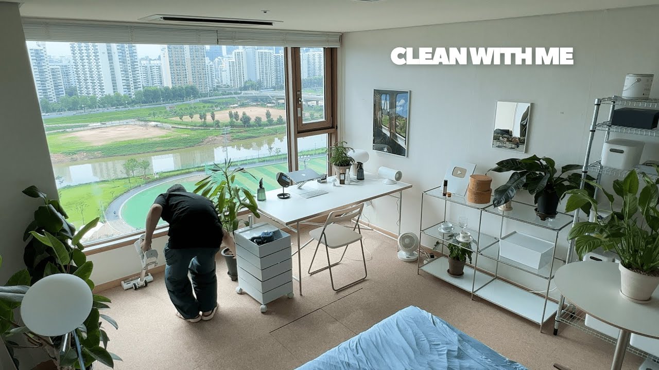 SUB) 터질 것 같은 원룸 청소 & 넓어 보이게 집 인테리어 하는 일상 브이로그ㅣCLEAN WITH ME & ROOM MAKEOVER