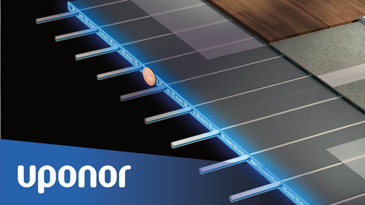 Монтаж надтонкої системи Uponor Siccus Mini для сухого монтажу