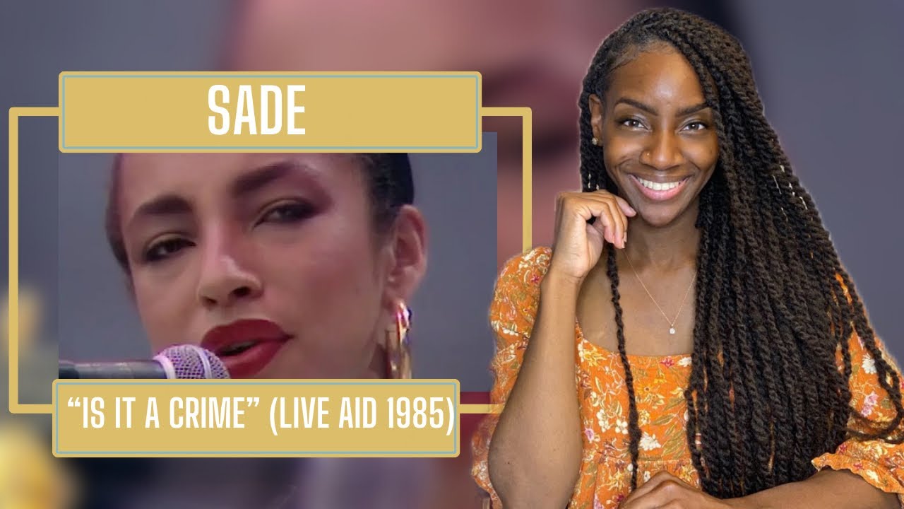 First Time Hearing Sade - Is It A Crime (Live Aid 1985)| REACTION 🔥🔥🔥