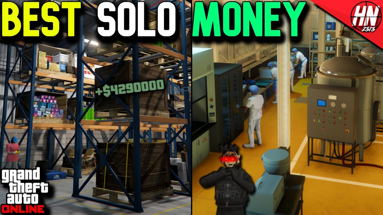 10 Best Ways To Earn Money SOLO In GTA Online