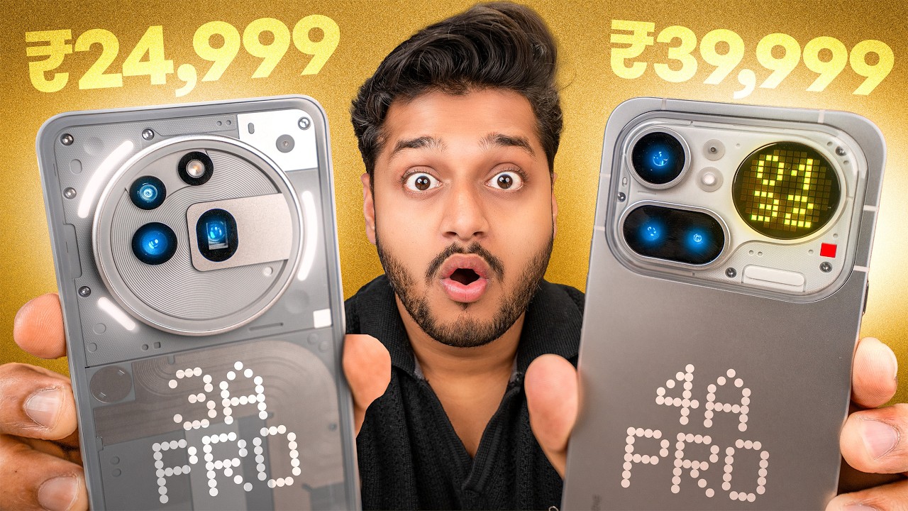 Nothing 4a Phone Pro VS Nothing Phone  3a Pro : Who