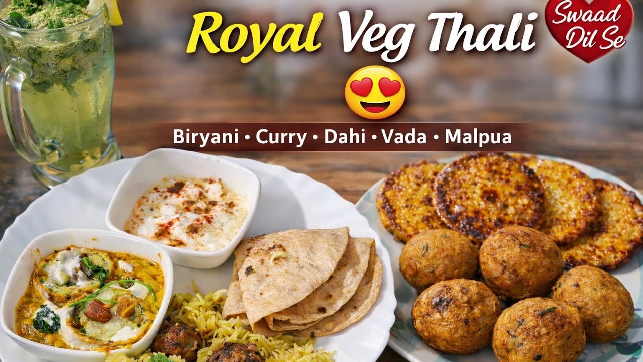Arbi Bomb Curry 💣 Bina Pyaz-Lahsun | South Indian Pulav | Rajgira Malpua & Kiwi Mojito 🍹
