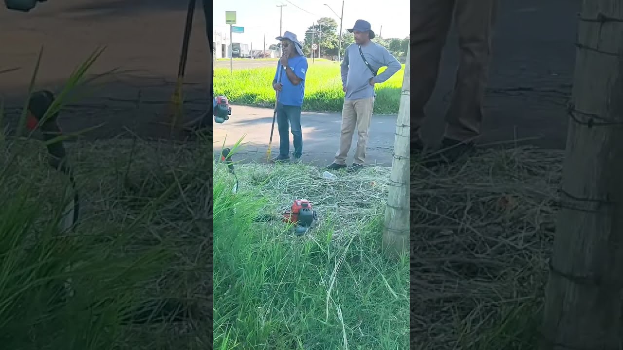 Roçada Urbana Corte de grama na Cidade 