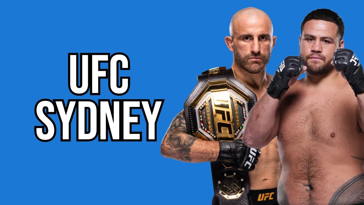 Australia is Finally Getting a Good UFC Card? UFC 325