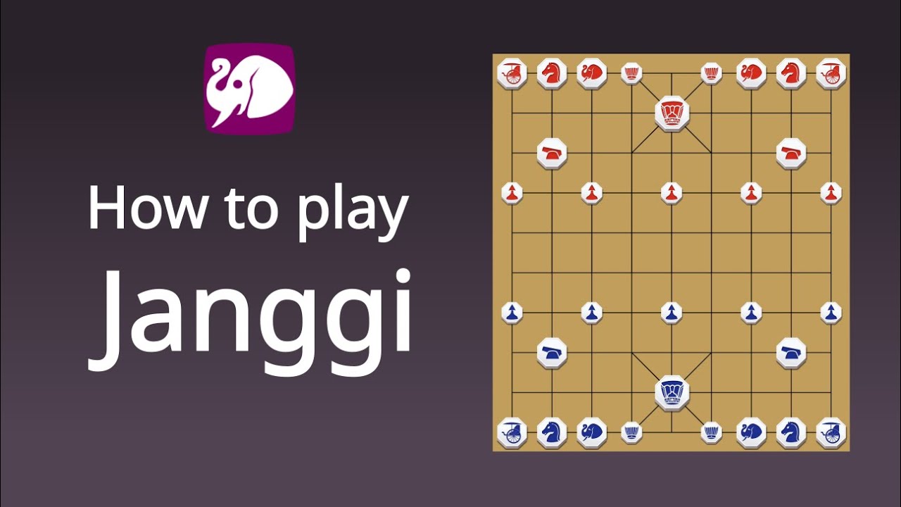 Janggi (Korean Chess) - How to play (using internationalized piece set)