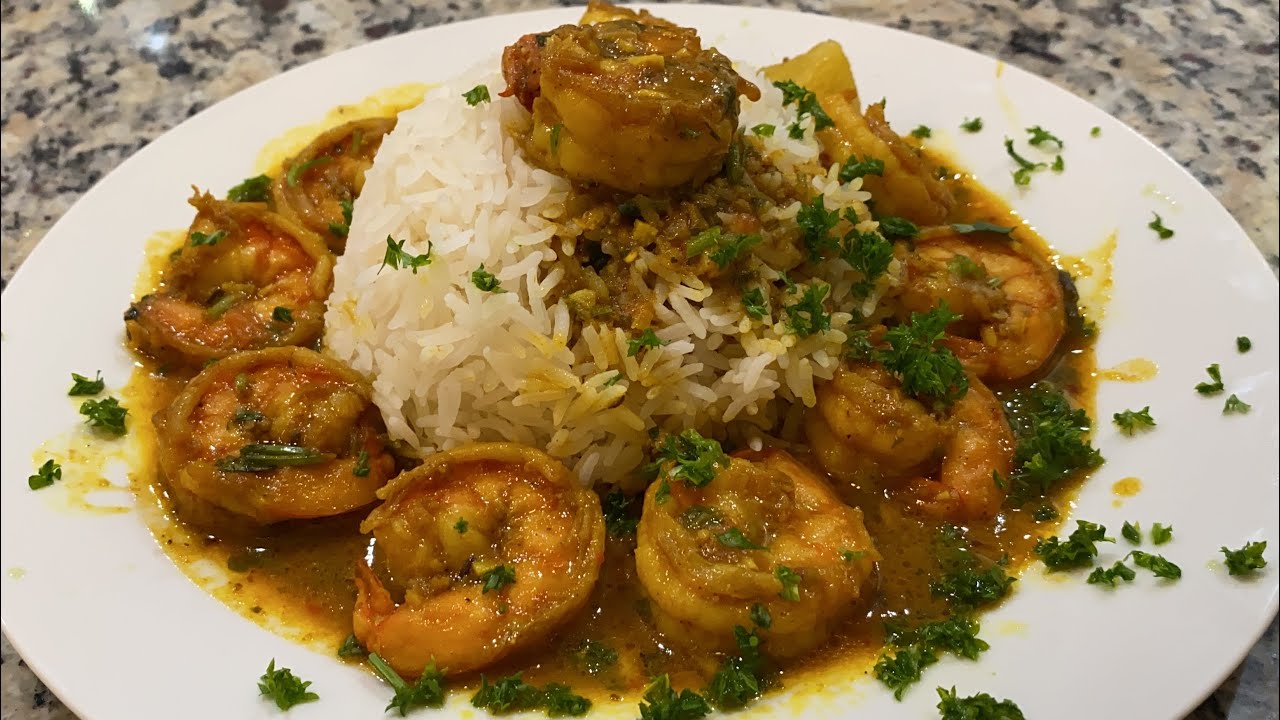 HOW TO MAKE A DELICIOUS CURRY PRAWNS IN A COCONUT SAUCE! NAN'S GLOBAL KITCHEN ASMR RECIPE #102