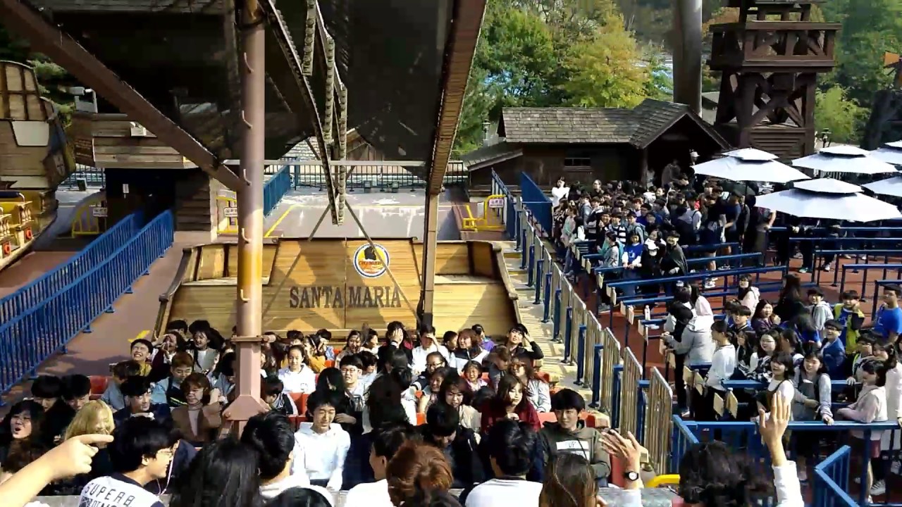 에버랜드 콜럼버스 대탐험 탑승영상 Columbus Adventyre- on ride- EVERLAND