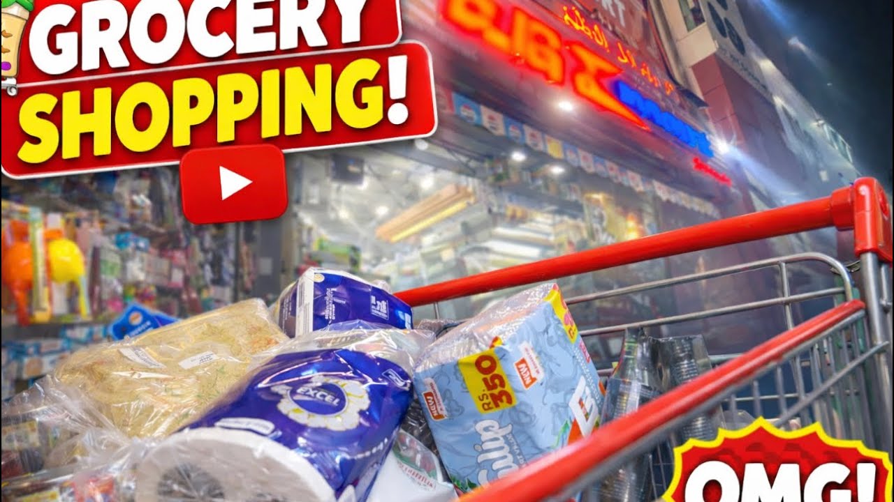 Grocery shopping 🛒 🛍️ 