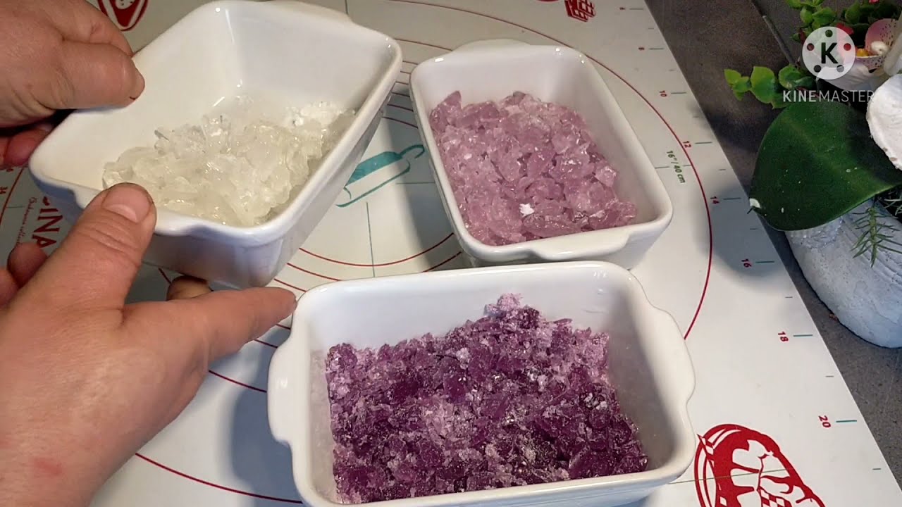 recette des cristaux de sucre pour une magnifique géode  cake