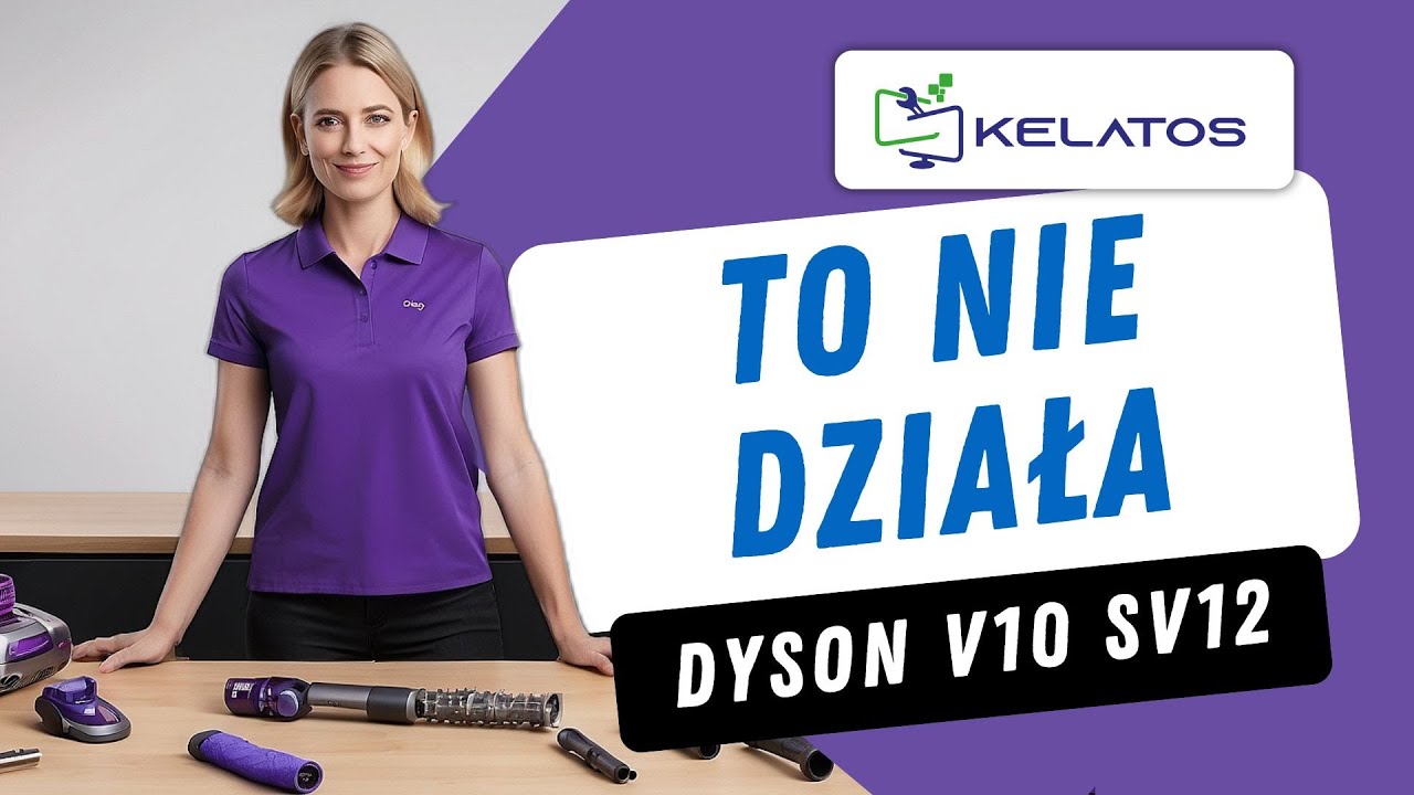 Jak naprawić Dyson V10 SV12, kt&oacute;ry nie działa? Zmiana silnika