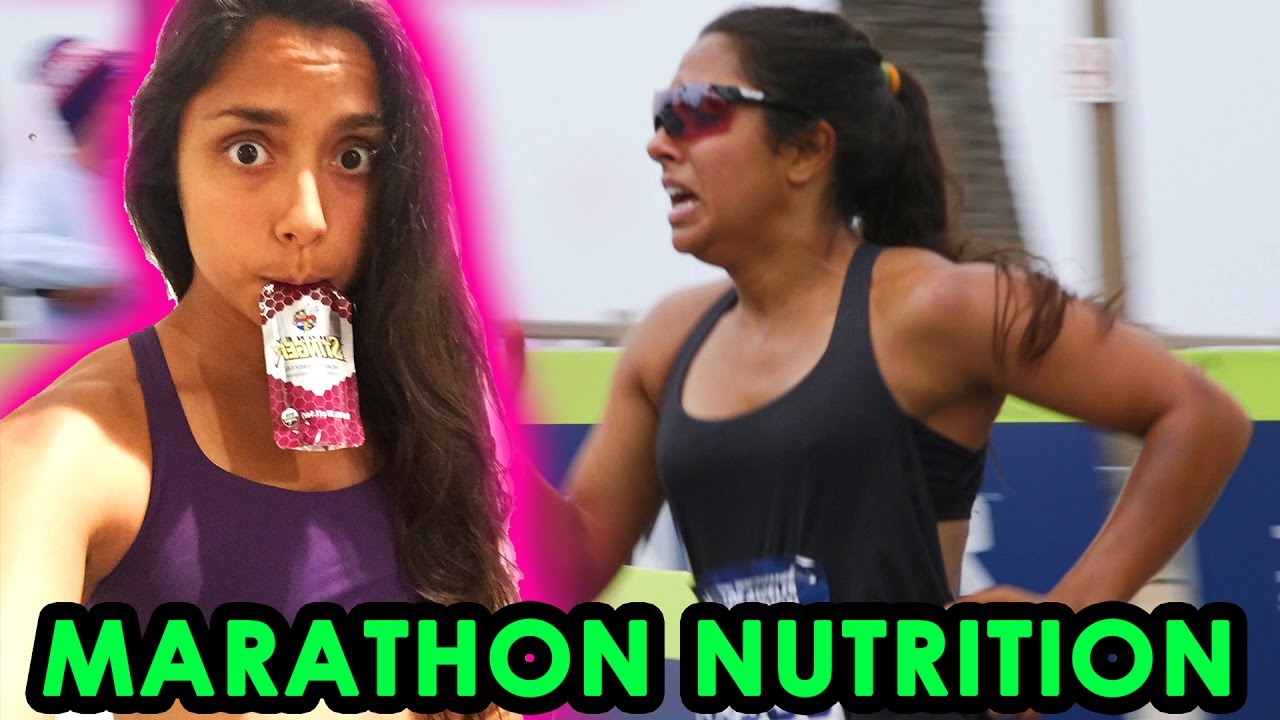 EVERYTHING I ATE DURING MARATHON TRAINING & THE RACE (3:30:09 finish time)