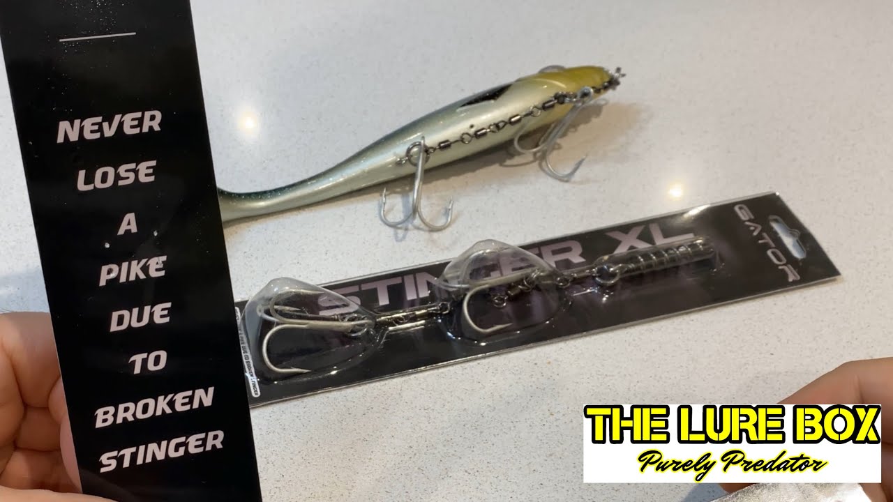 Quick look - Gator Stinger Elite #lurefishing #gator #gatorlures