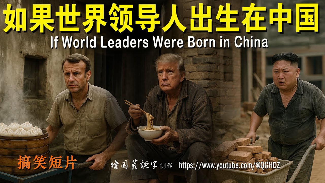 如果世界领导人出生在中国？🤯｜讽刺搞笑短片What If World Leaders Were Born in China? 🤯 | Satirical Comedy Short