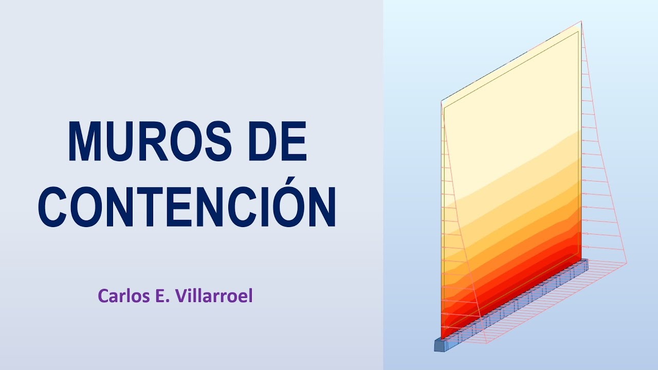 ROBOT STRUCTURAL - TUTORIAL 58 Muros de Contención (Retaining walls)