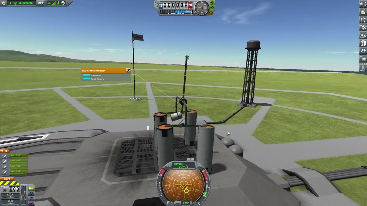 KSP Kerbal Space Program  Kinetic Launch System