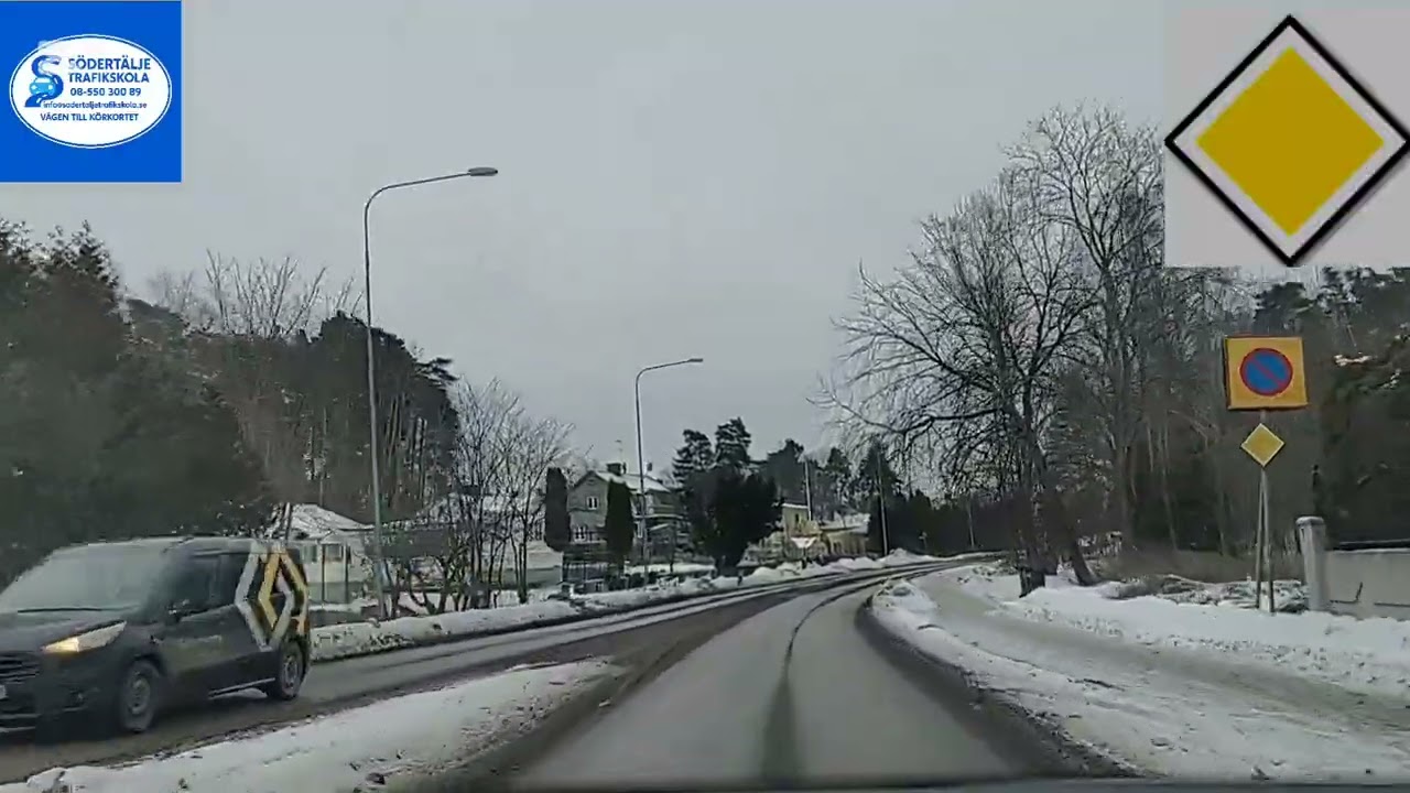 Körning i Södertälje _ tips inför uppkörningen ( del 3 )