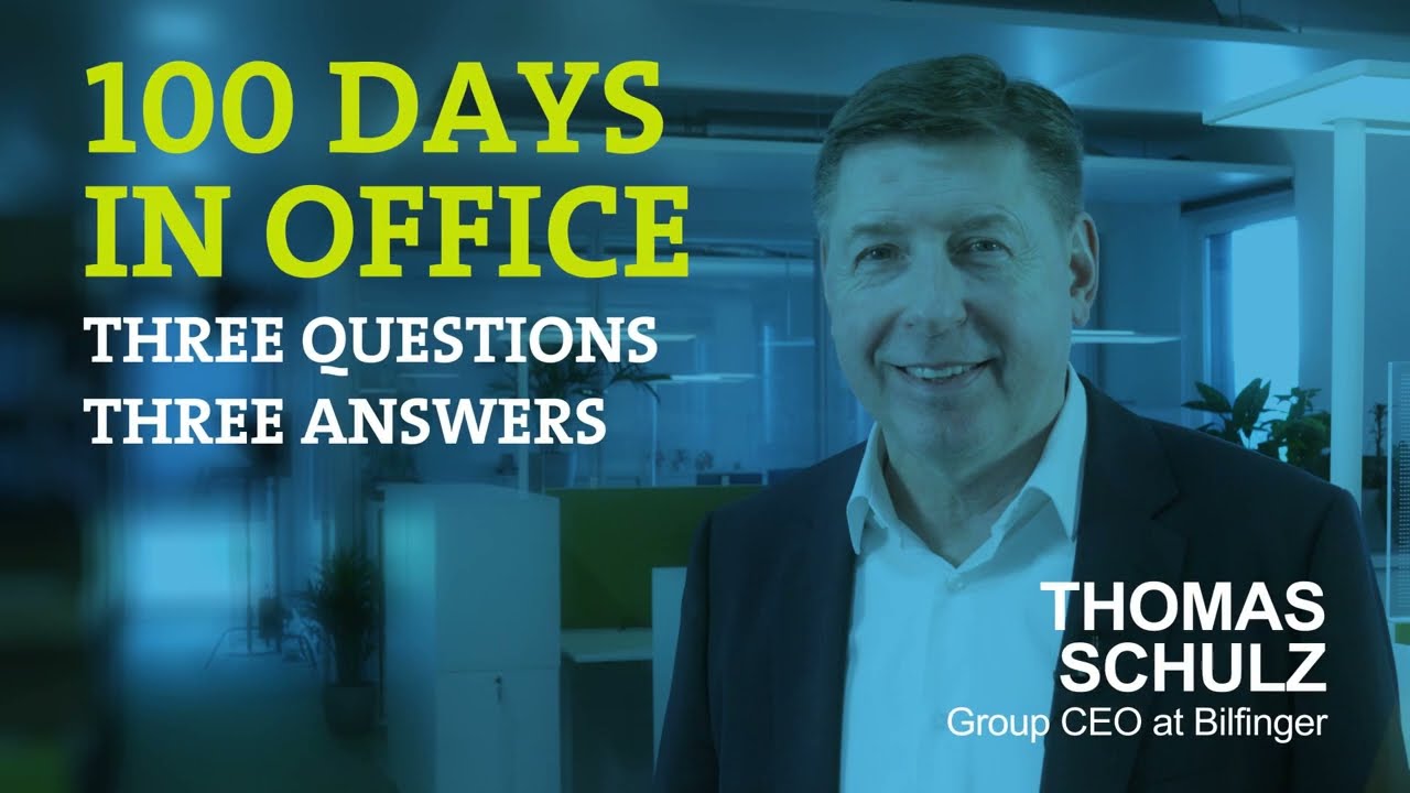 100 Days in Office - Group CEO Dr. Thomas Schulz