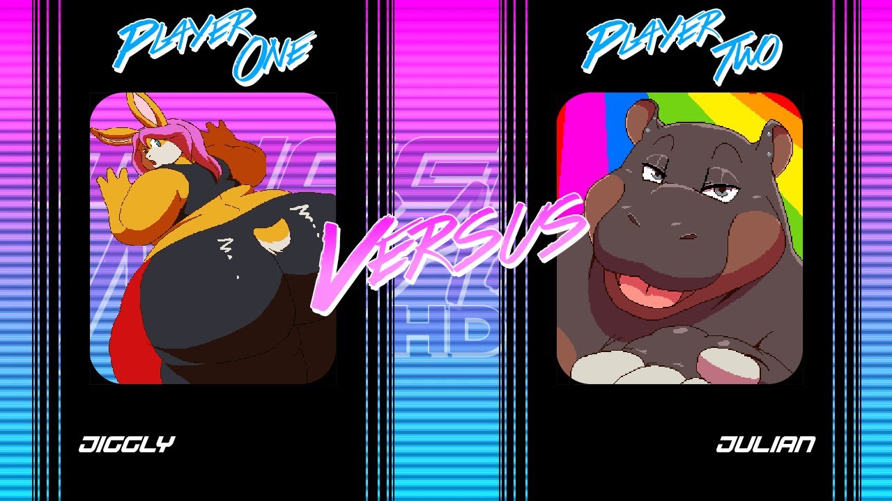 M.U.G.E.N Battles: Jiggly Bunny Vs Julian Hippo
