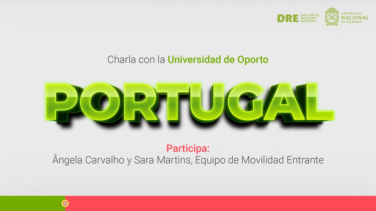 ¿Cómo puedo estudiar en Portugal siendo extranjero 🇨🇴? Charla con la Universidad de Porto 🇵🇹