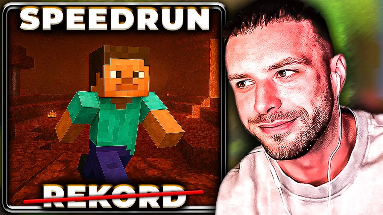 RESTT - NEVYDARENÝ MINECRAFT SPEEDRUN WR | REAKCIA