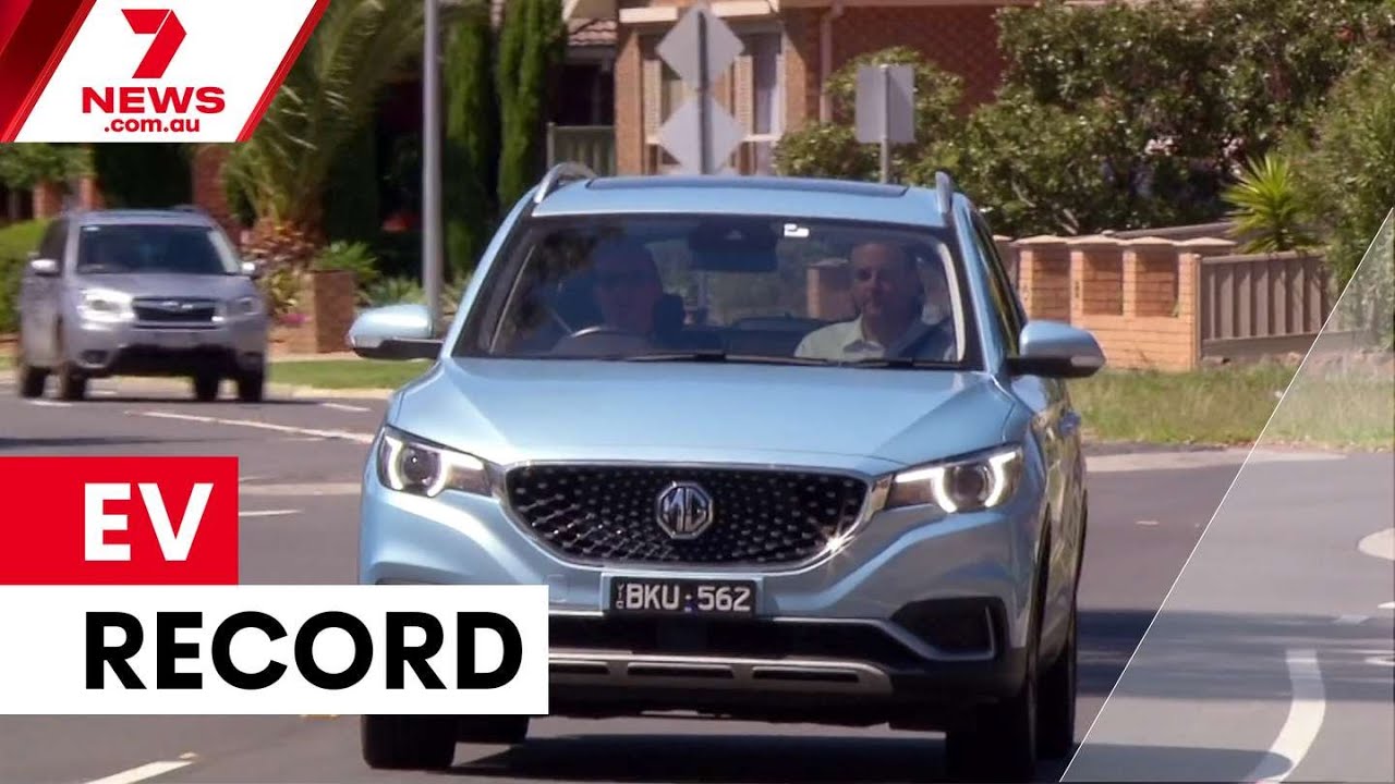 Electric cars hit record high in Australia | 7NEWS