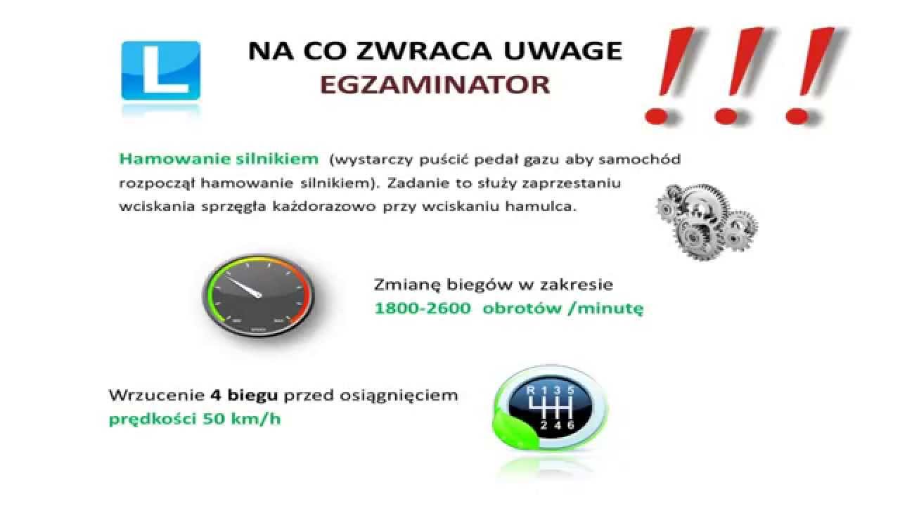 Eko Jazda na Egzaminie na Prawo Jazdy - Eco-driving