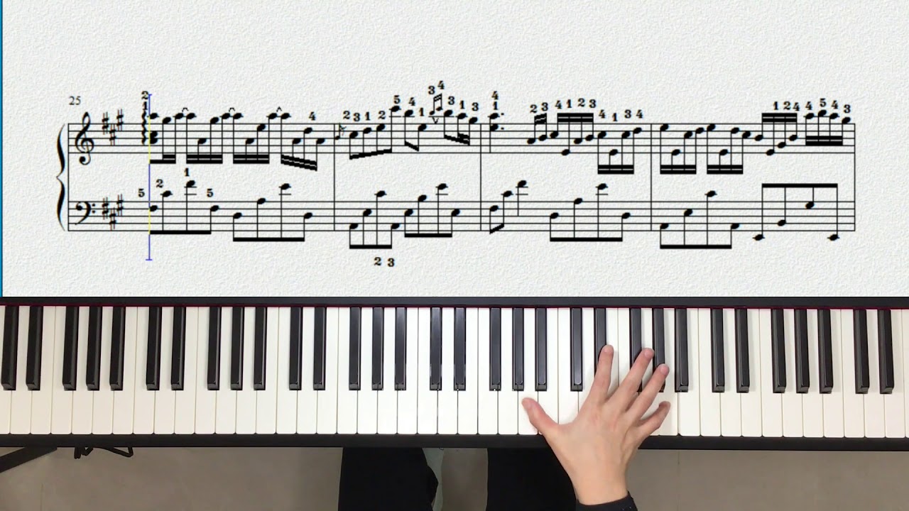 Yiruma-River Fliws in You_鋼琴教學/右手/慢板/附樂譜指法