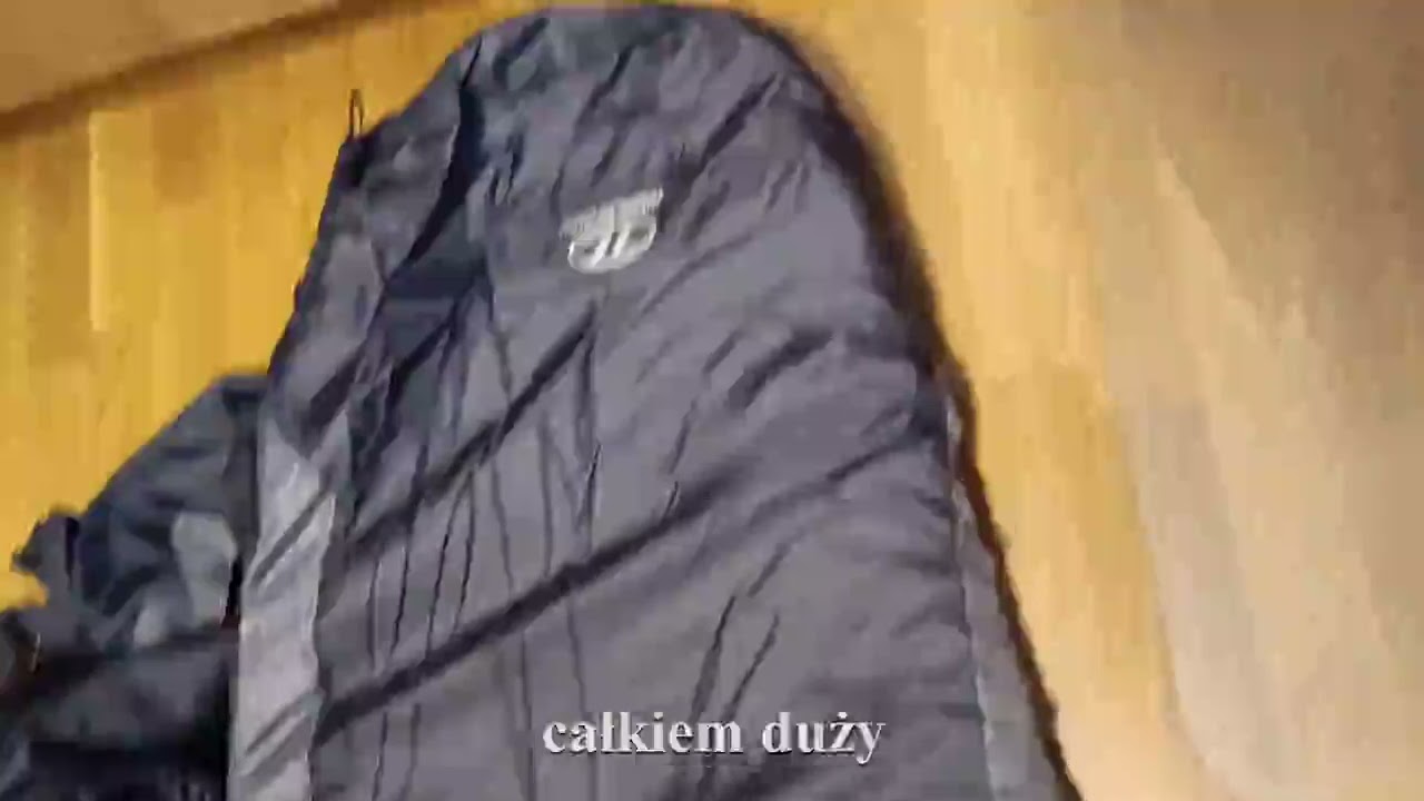 Śpiw&oacute;r Highlander Outdoor Serenity Mummy 350 - Charcoal - #unboxing Militaria.pl