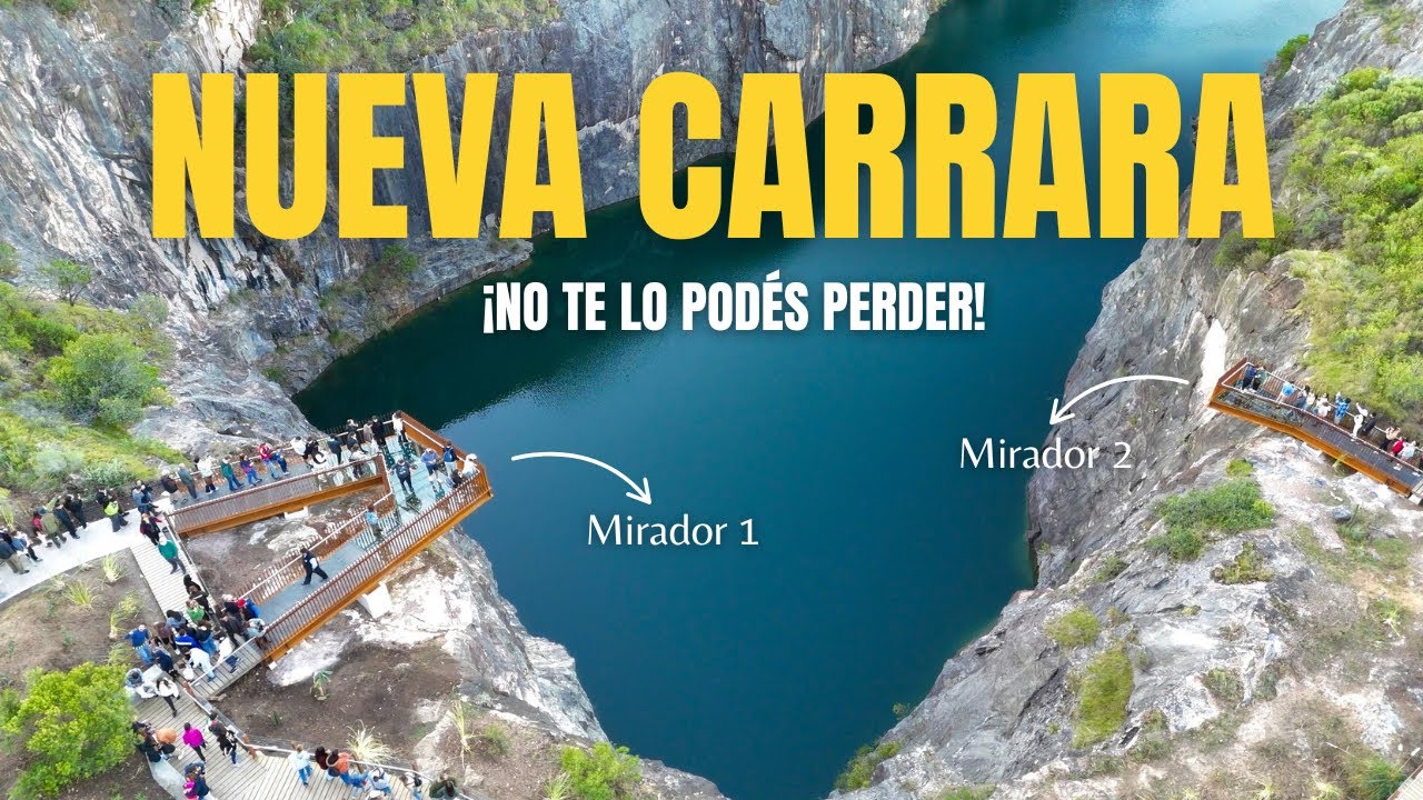 NUEVA CARRARA Y SUS NUEVOS MIRADORES 😱