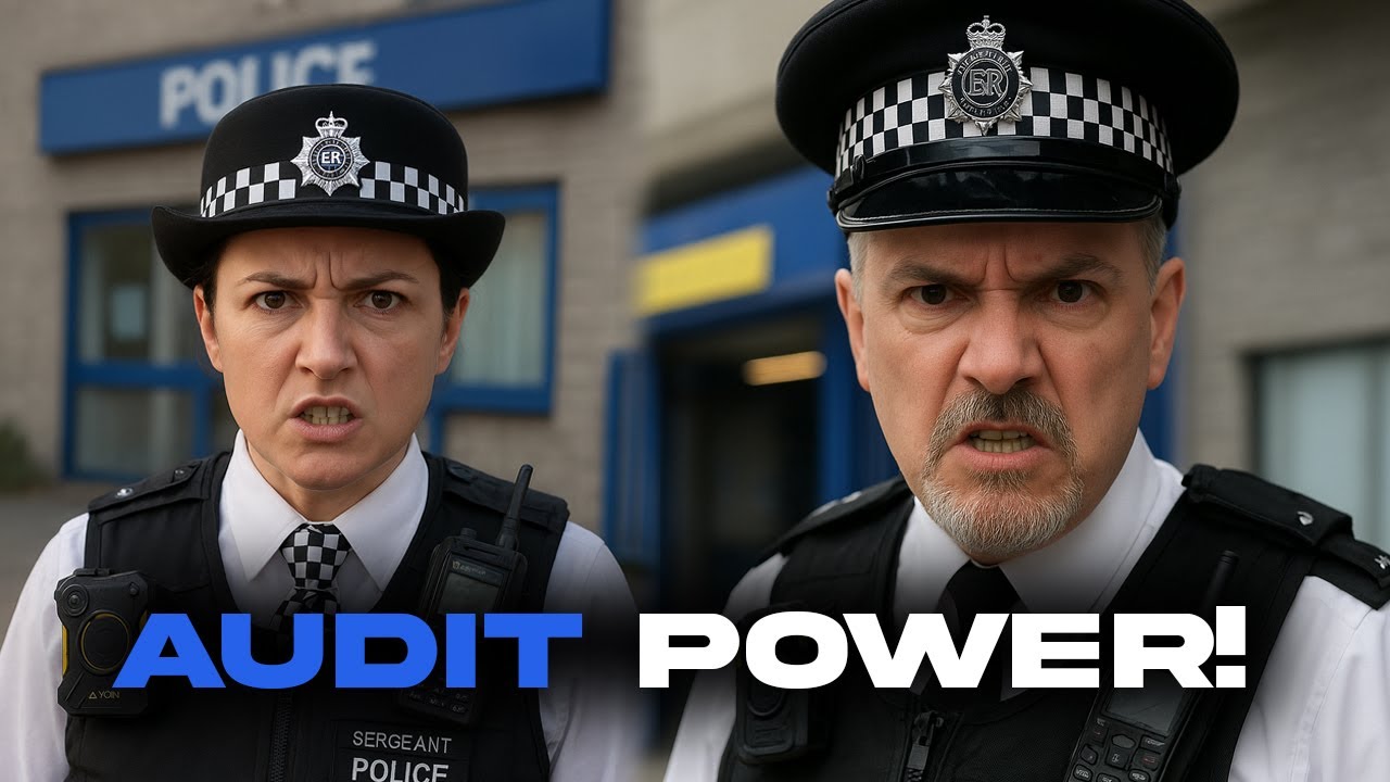 UK Police Refuse to Identify! | Gypsy Auditor Stands His Ground With the Law