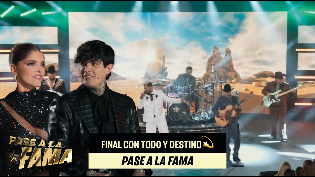 Un viaje musical irrepetible con #Destino💫 | Gran Final | #PaseALaFama