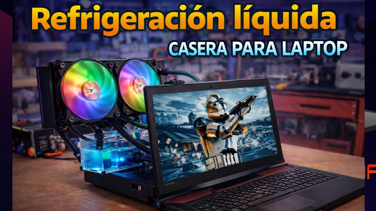 Refrigeración Líquida Casera para Laptop