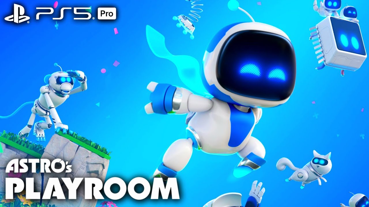 ASTRO'S PLAYROOM Full Game 300% Walkthrough (PS5 PRO 4K)