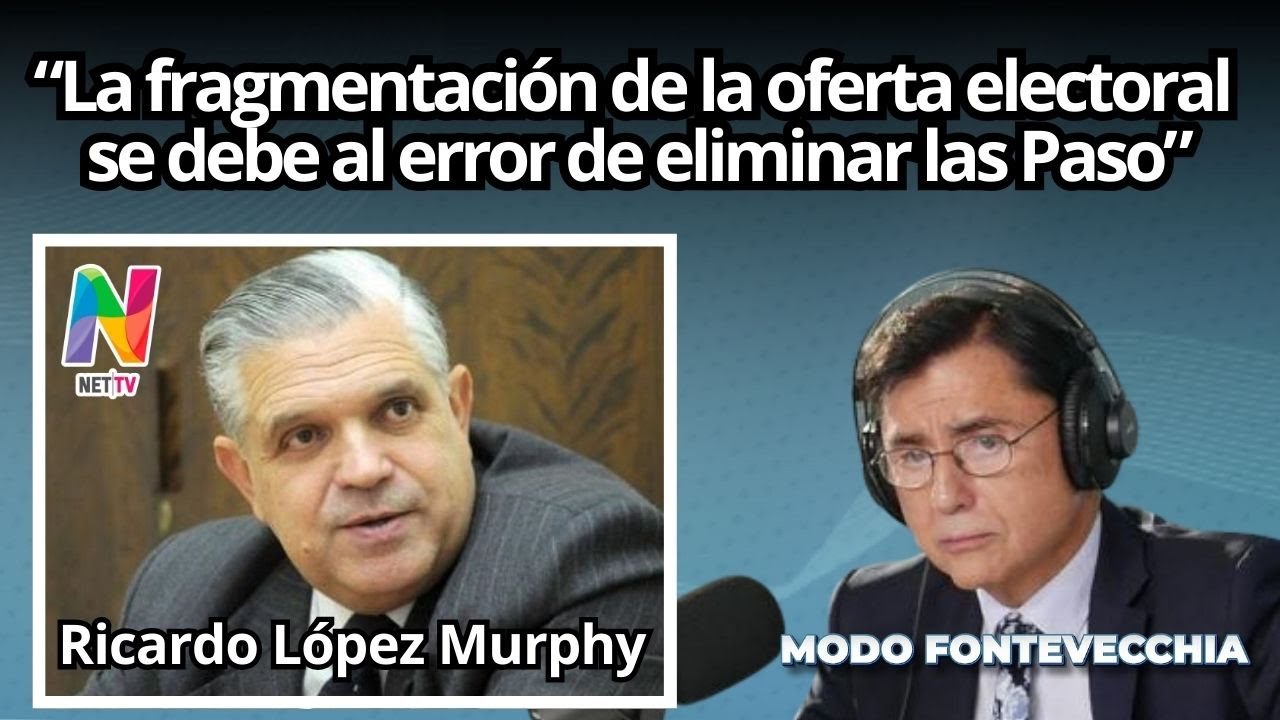 Ricardo López Murphy: “Mirar para las elecciones no es sano para la economía”