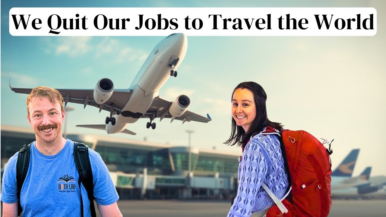 We Quit Our Jobs To Budget Travel The World! Airport Travel Day