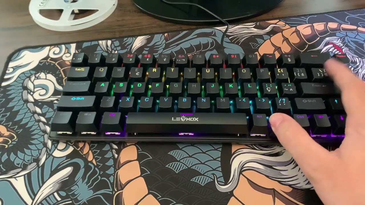 Teclado mecanico lehmox ley 2079 shopee por 100 pila