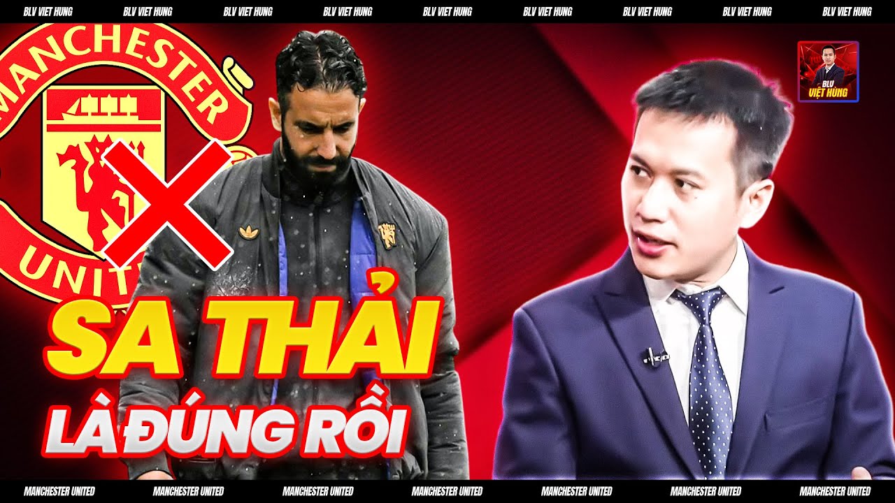 ❌ RUBEN AMORIM BỊ SA THẢI: BẬT BAN L&Atilde;NH ĐẠO, KH&Ocirc;NG C&Oacute; VẸO G&Igrave; NHƯNG VẪN TO MỒM TH&Igrave; SA THẢI L&Agrave; Đ&Uacute;NG!