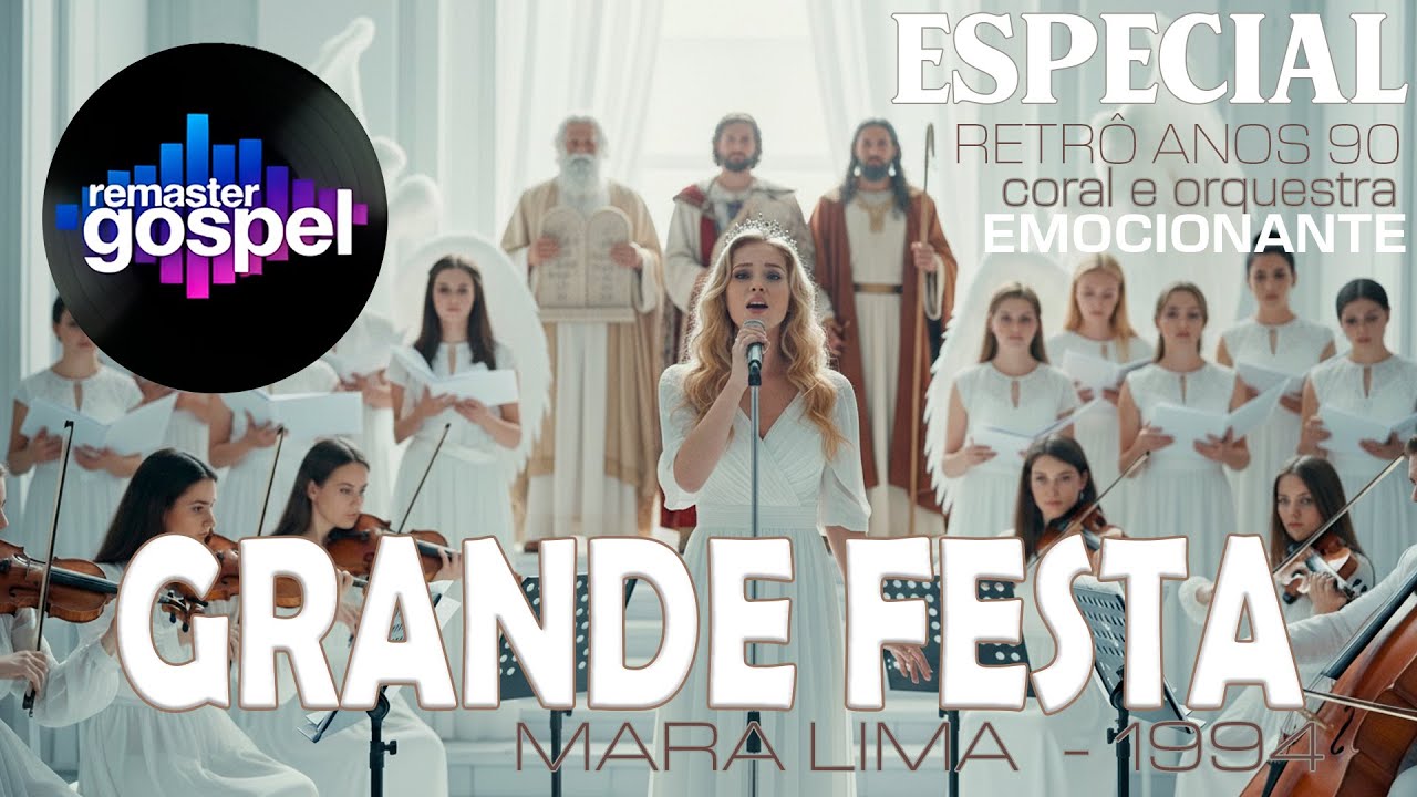 GRANDE FESTA de MARA LIMA numa versão EMOCIONANTE com ORQUESTRA e CORAL como você nunca ouviu