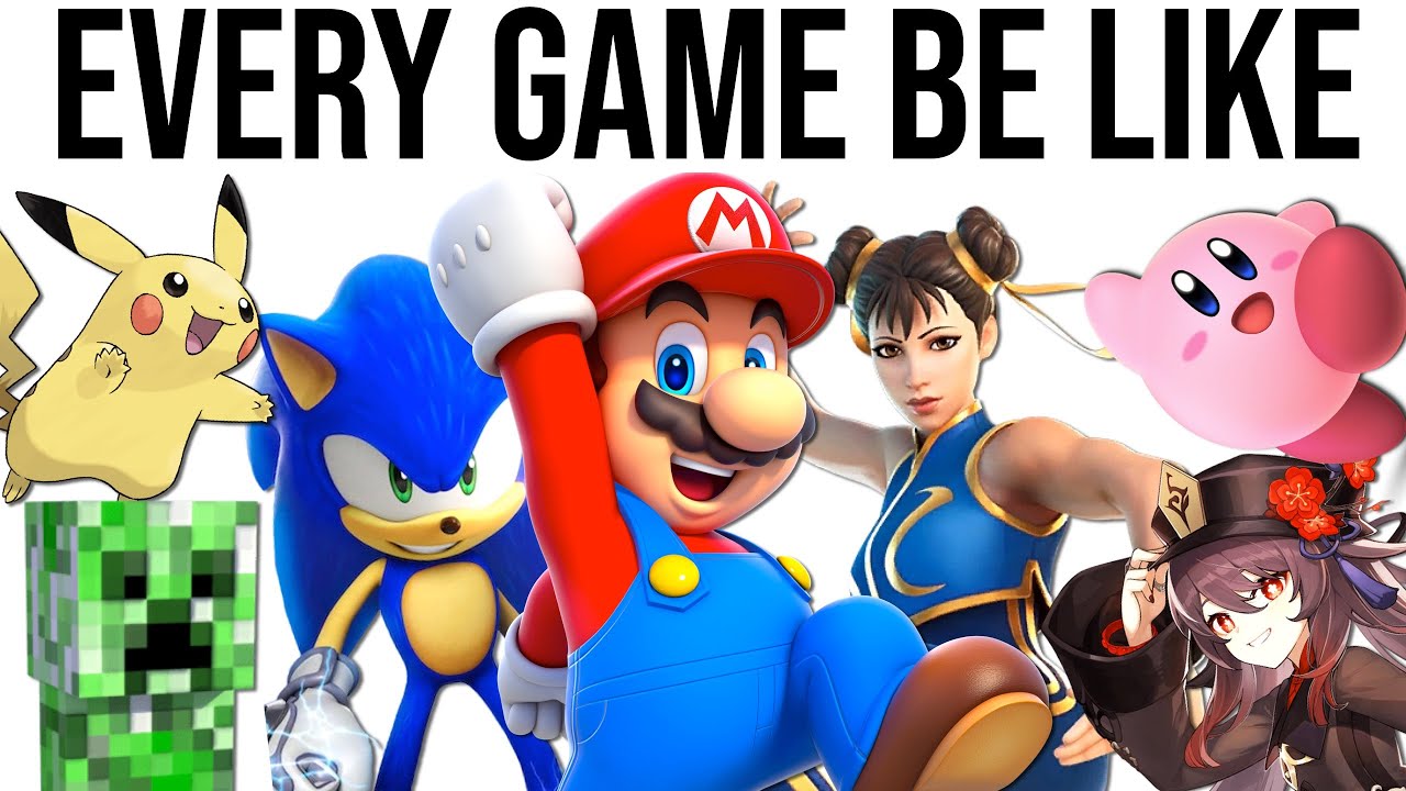 Every Video Game explained in a Nutshell