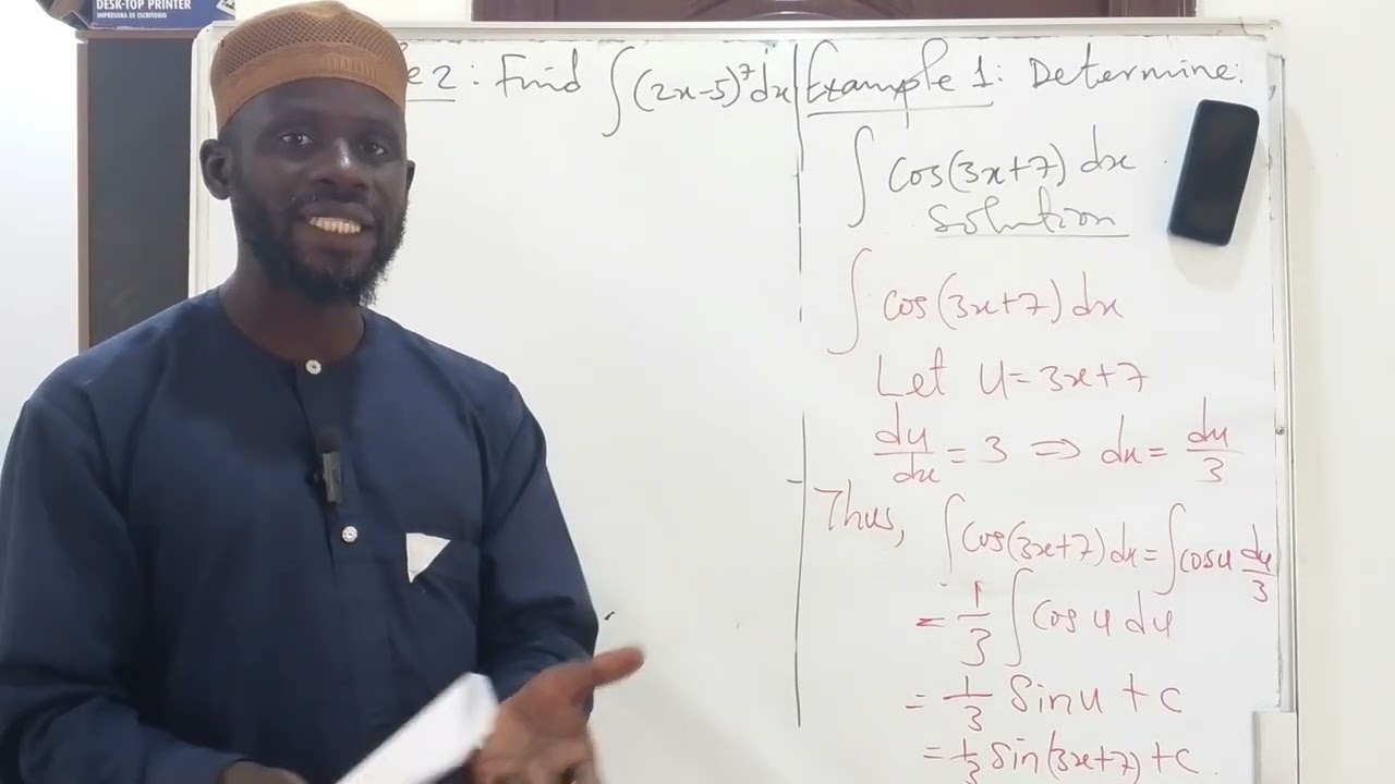 LECTURE 15 | DIFFERENTIAL AND INTEGRAL CALCULUS : ALGEBRAIC SUBSTITUTIONS