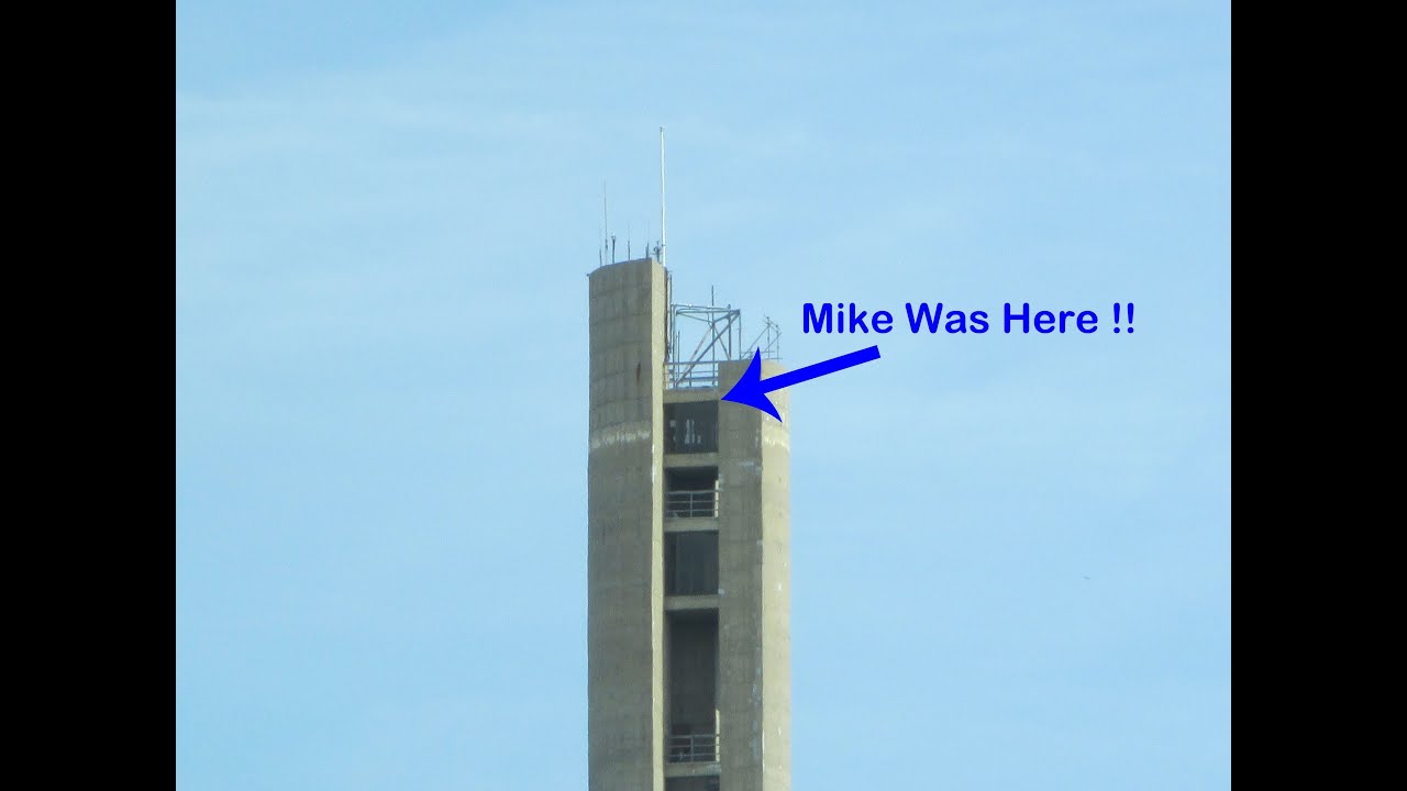 To the top .. Northampton Lift Tower