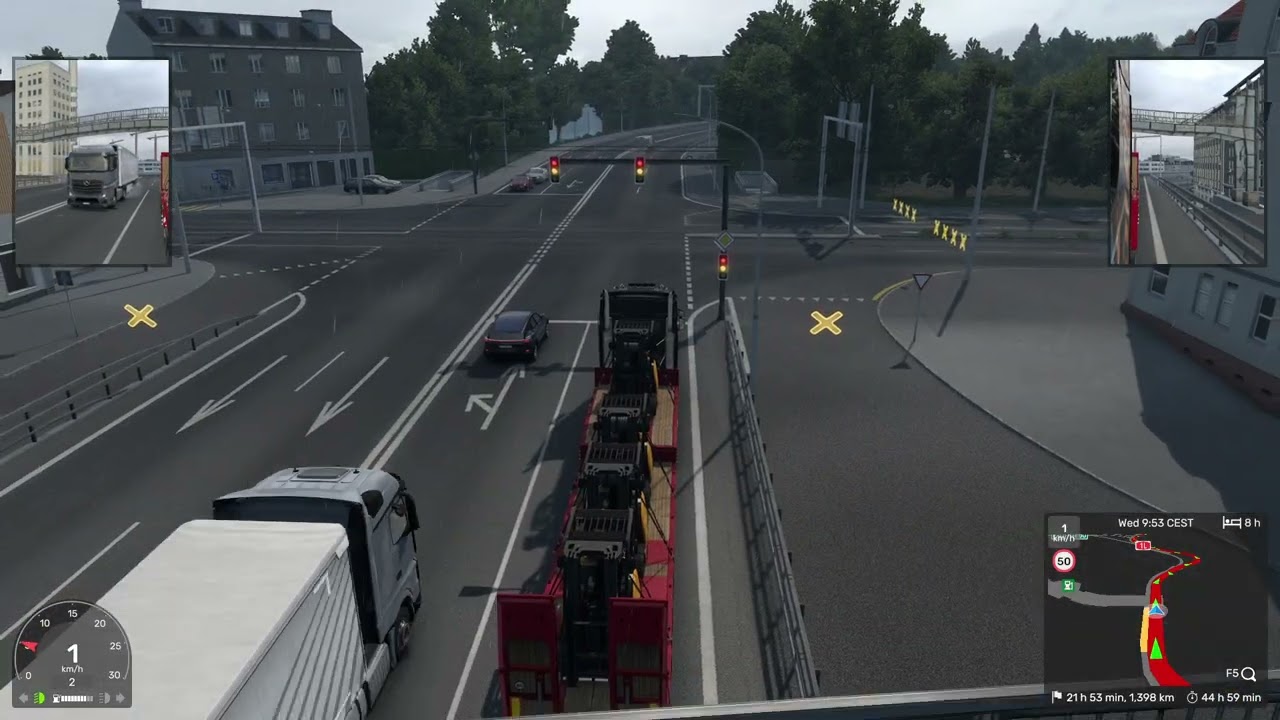 Ets2 Pushing North: From 🇨🇭 Geneva to 🇷🇺 Kaliningrad