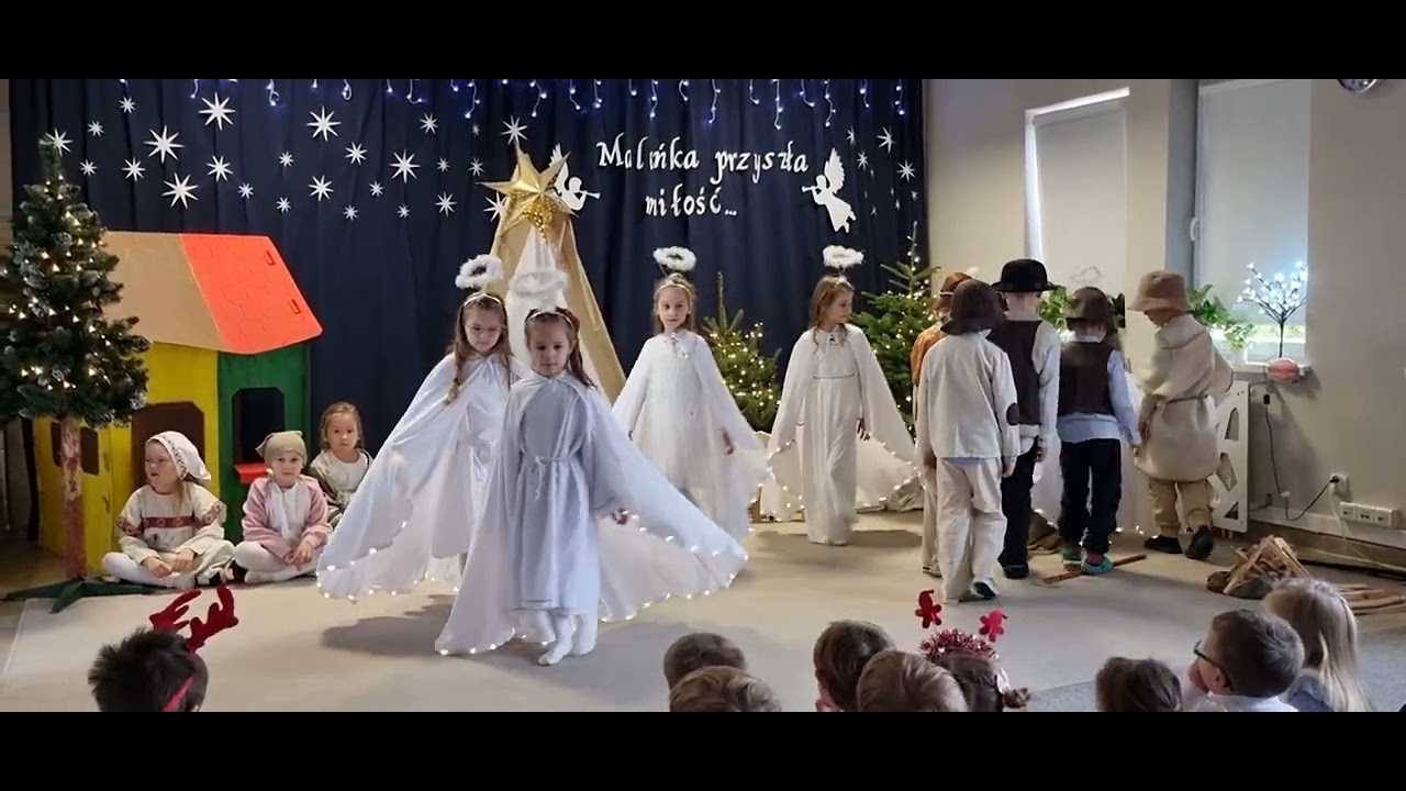 GWIAZDKA 2024 JASEŁKA W WYKONANIU DZIECI Z ODDZIAŁU MISIE 🐻