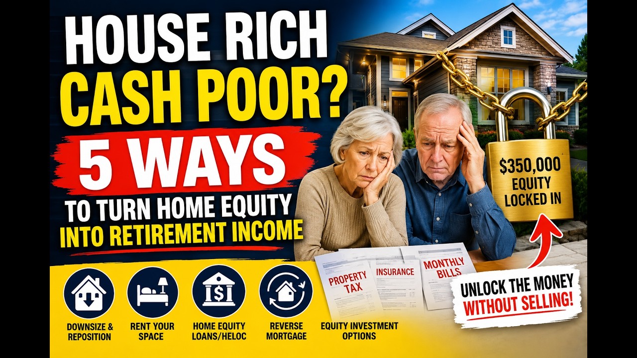 House Rich but Cash Poor? 5 Ways to Turn Home Equity Into Monthly Income